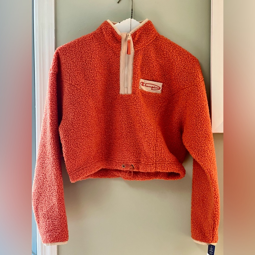 Champion mock neck pullover
